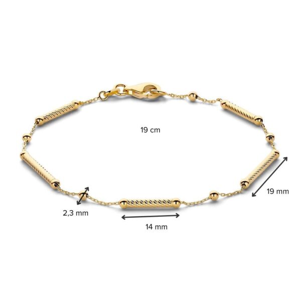 14 krt gouden Armband geelgoud - Afbeelding 2