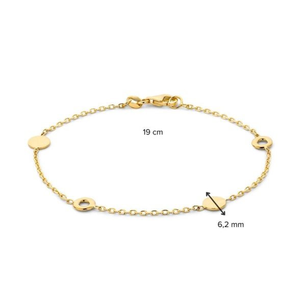 14 krt gouden Armband geelgoud - Afbeelding 2