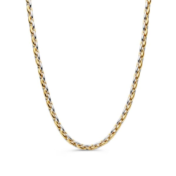 14 krt gouden Collier bicolor