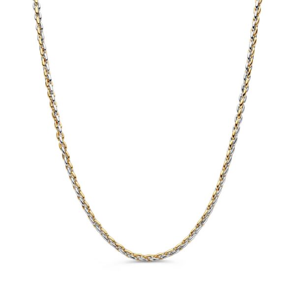 14 krt gouden Collier bicolor