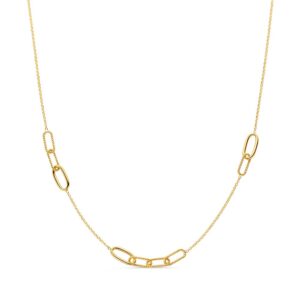 14 krt gouden Collier geelgoud