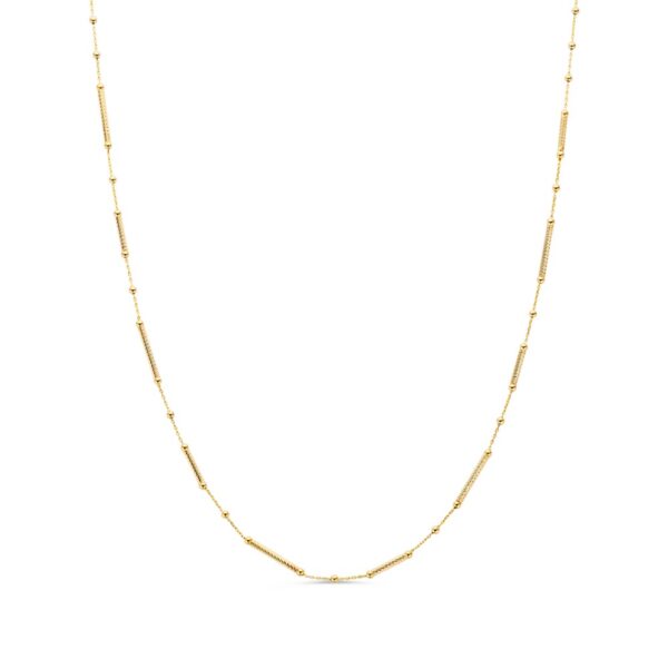 14 krt gouden Collier geelgoud