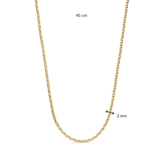 14 krt gouden Collier geelgoud - Afbeelding 2