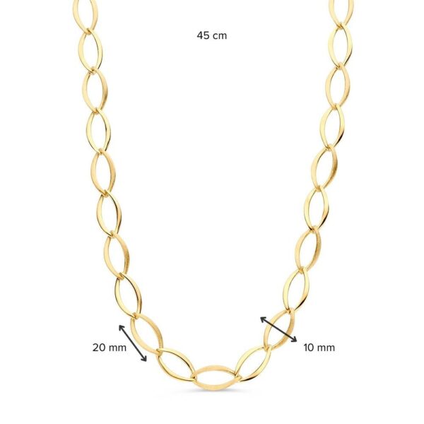 14 krt gouden Collier geelgoud - Afbeelding 3