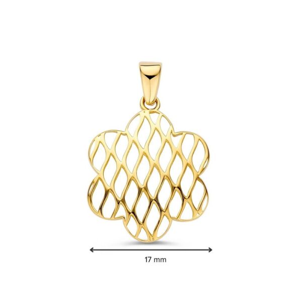 14 krt gouden Hanger geelgoud - Afbeelding 3