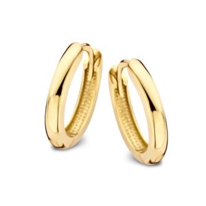 14 krt gouden Oorringen geelgoud