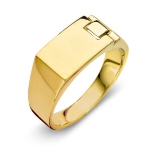 14 krt gouden Ring geelgoud