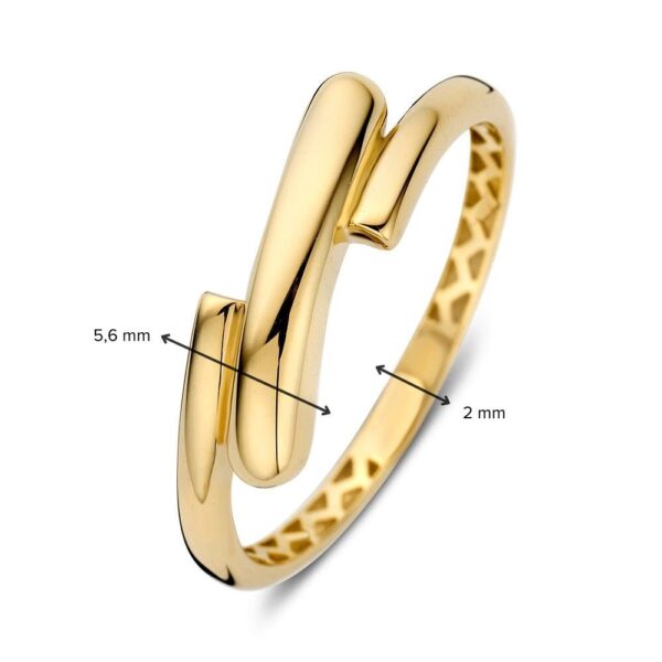 14 krt gouden Ring geelgoud - Afbeelding 3
