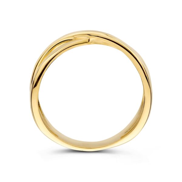 14 krt gouden Ring geelgoud - Afbeelding 2