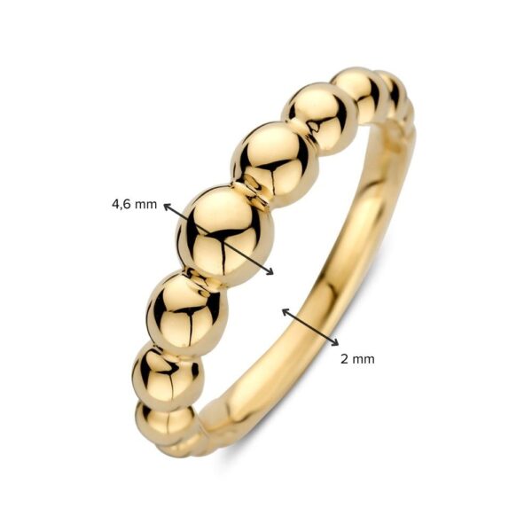 14 krt gouden Ring geelgoud - Afbeelding 5