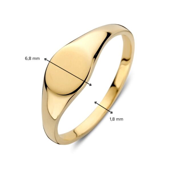 14 krt gouden Ring geelgoud - Afbeelding 4