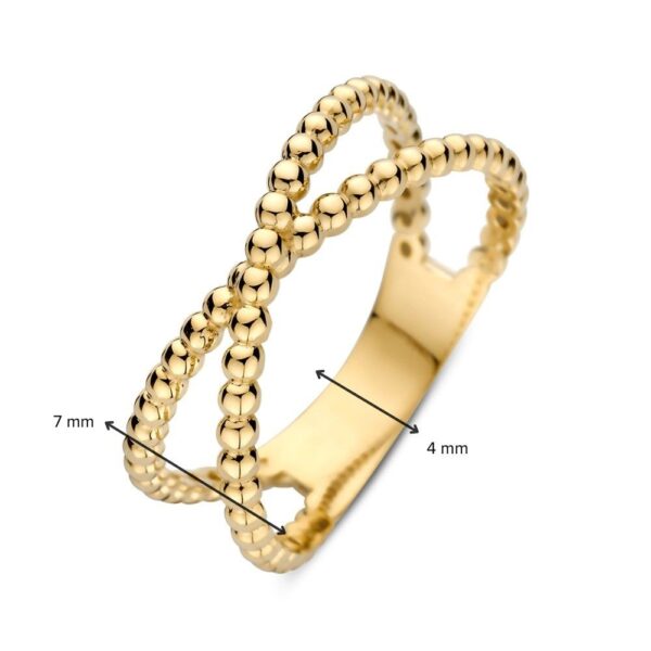 14 krt gouden Ring geelgoud - Afbeelding 4