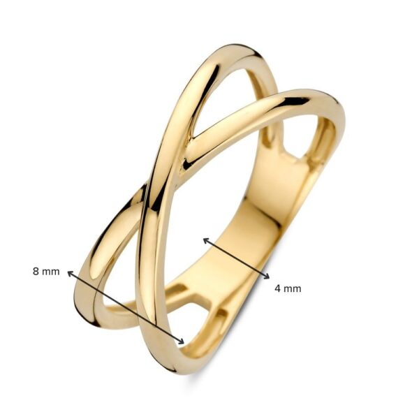 14 krt gouden Ring geelgoud - Afbeelding 3