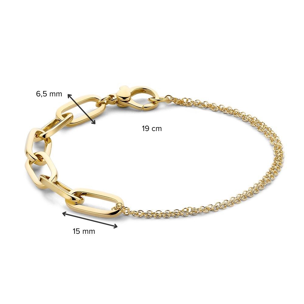 14 krt gouden Armband geelgoud - Afbeelding 2