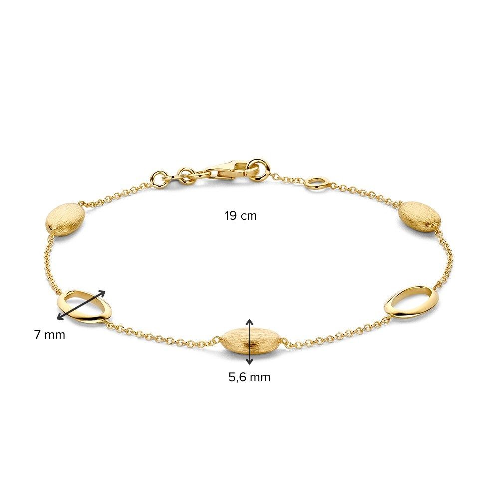 14 krt gouden Armband geelgoud - Afbeelding 2