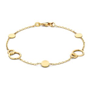 14 krt gouden Armband geelgoud