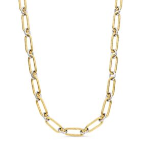 14 krt gouden Collier bicolor
