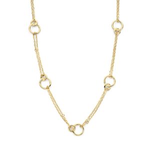 14 krt gouden Collier geelgoud