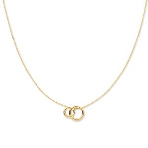 14 krt gouden Collier geelgoud