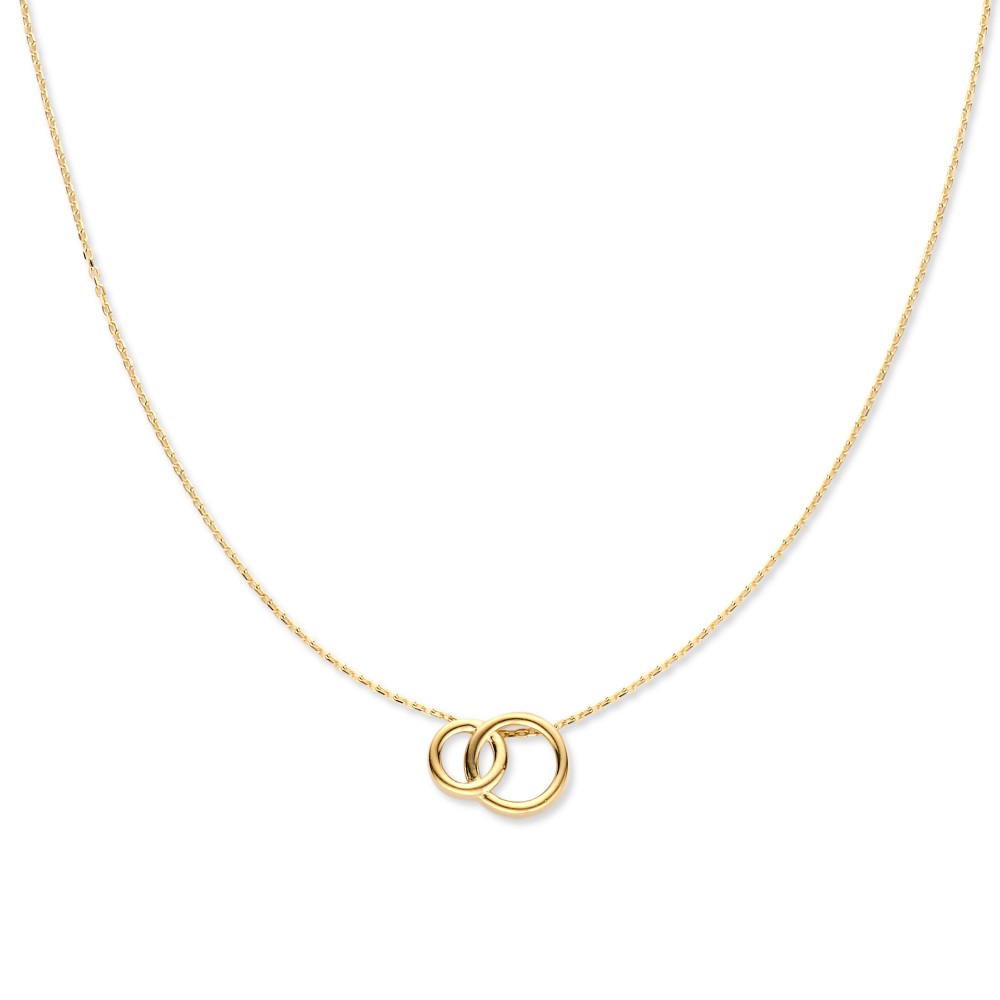 14 krt gouden Collier geelgoud