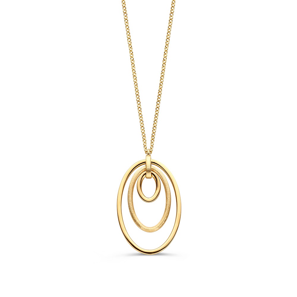 14 krt gouden Collier geelgoud