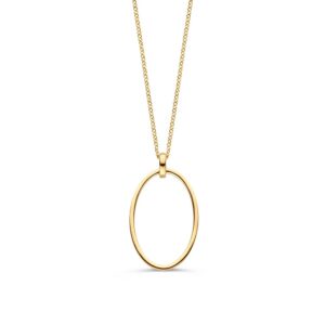 14 krt gouden Collier geelgoud