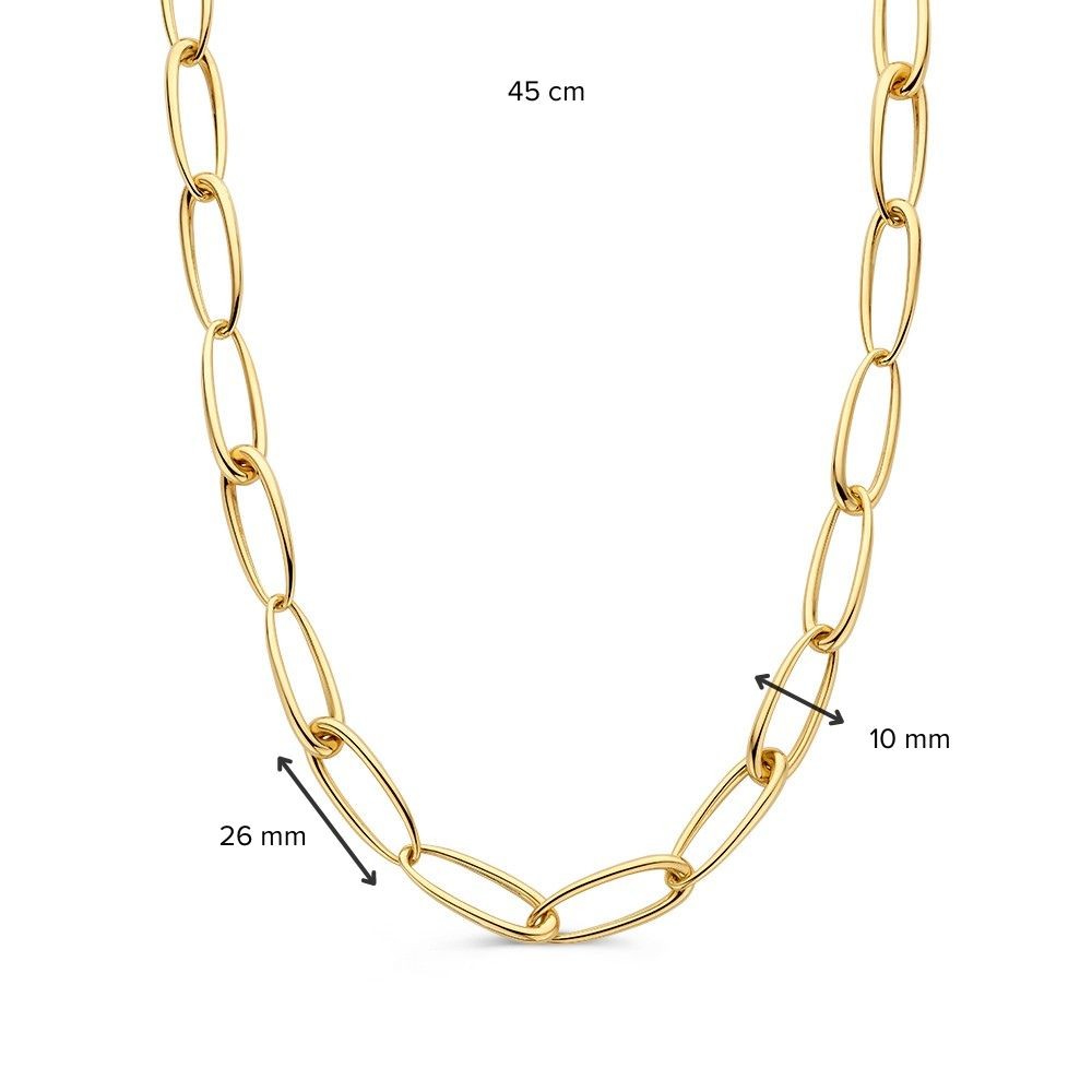 14 krt gouden Collier geelgoud - Afbeelding 2