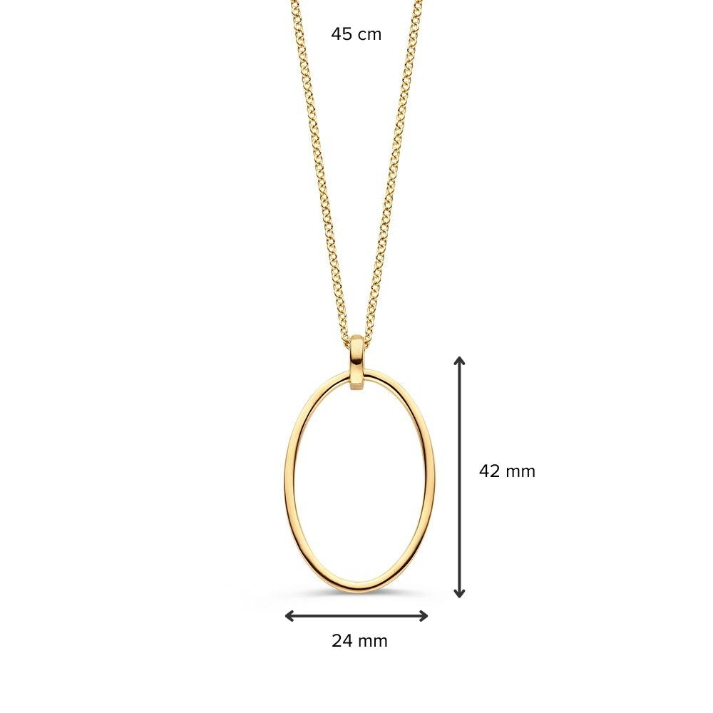 14 krt gouden Collier geelgoud - Afbeelding 7