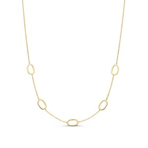 14 krt gouden Collier geelgoud