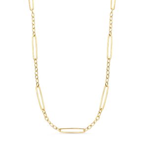 14 krt gouden Collier geelgoud