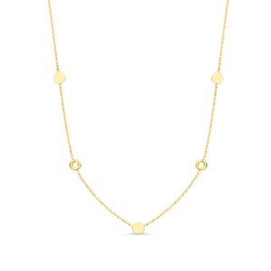 14 krt gouden Collier geelgoud