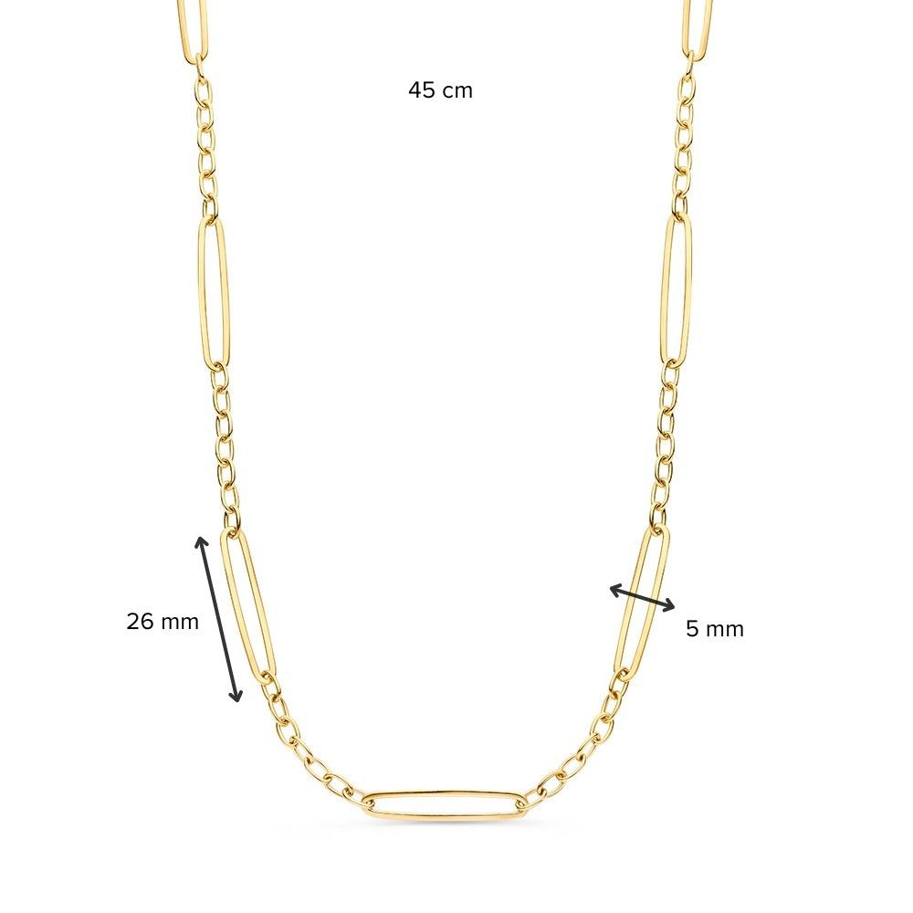 14 krt gouden Collier geelgoud - Afbeelding 2