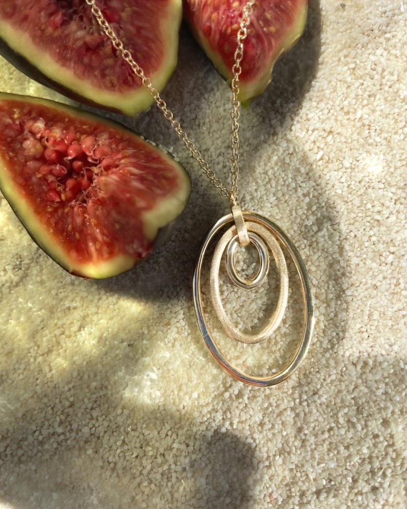 14 krt gouden Collier geelgoud - Afbeelding 2