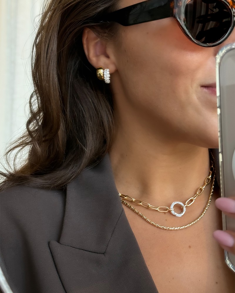 14 krt gouden Collier geelgoud - Afbeelding 3