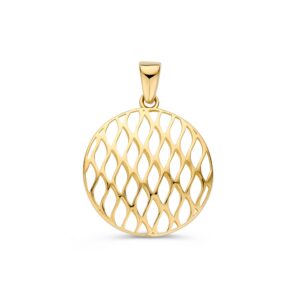 14 krt gouden Hanger geelgoud