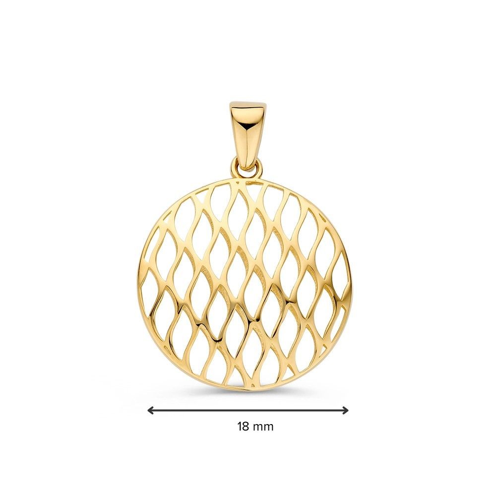 14 krt gouden Hanger geelgoud - Afbeelding 3