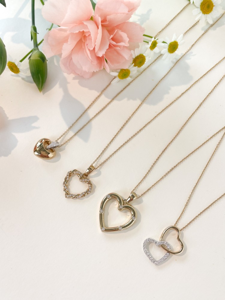 14 krt gouden Hanger geelgoud zirkonia - Afbeelding 4