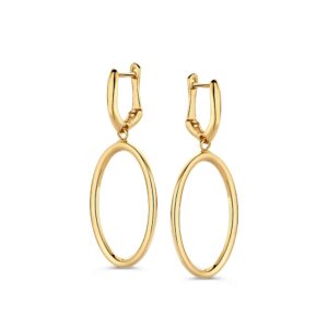 14 krt gouden Oorhaken geelgoud