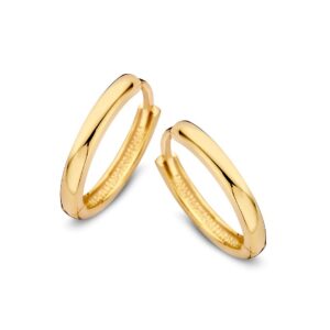 14 krt gouden Oorringen geelgoud