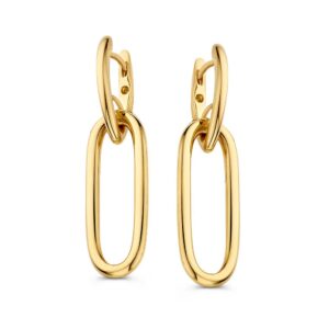 14 krt gouden Oorringen geelgoud