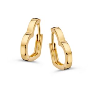 14 krt gouden Oorringen geelgoud