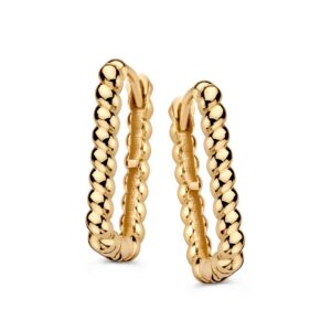 14 krt gouden Oorringen geelgoud