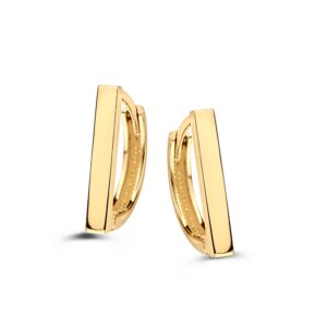 14 krt gouden Oorringen geelgoud