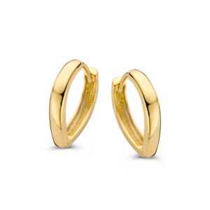 14 krt gouden Oorringen geelgoud