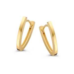 14 krt gouden Oorringen geelgoud