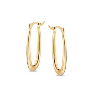 14 krt gouden Oorringen geelgoud