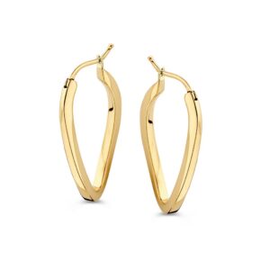 14 krt gouden Oorringen geelgoud