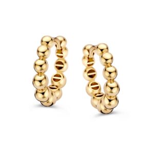 14 krt gouden Oorringen geelgoud