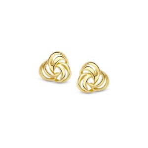 14 krt gouden Oorstekers geelgoud