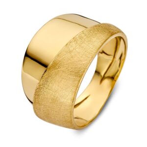 14 krt gouden Ring geelgoud
